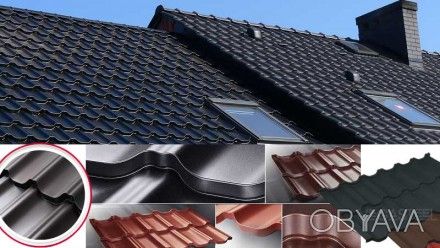 Профнастил, металлочерепица, водосливные системы