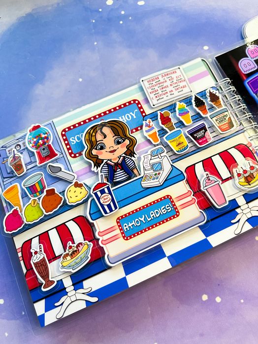 Інтерактивна книга-гра “Stranger Things” + стікери . Дивні дива