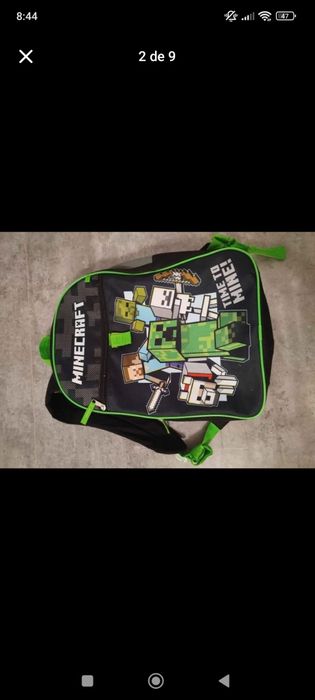 Mochila Minecraft