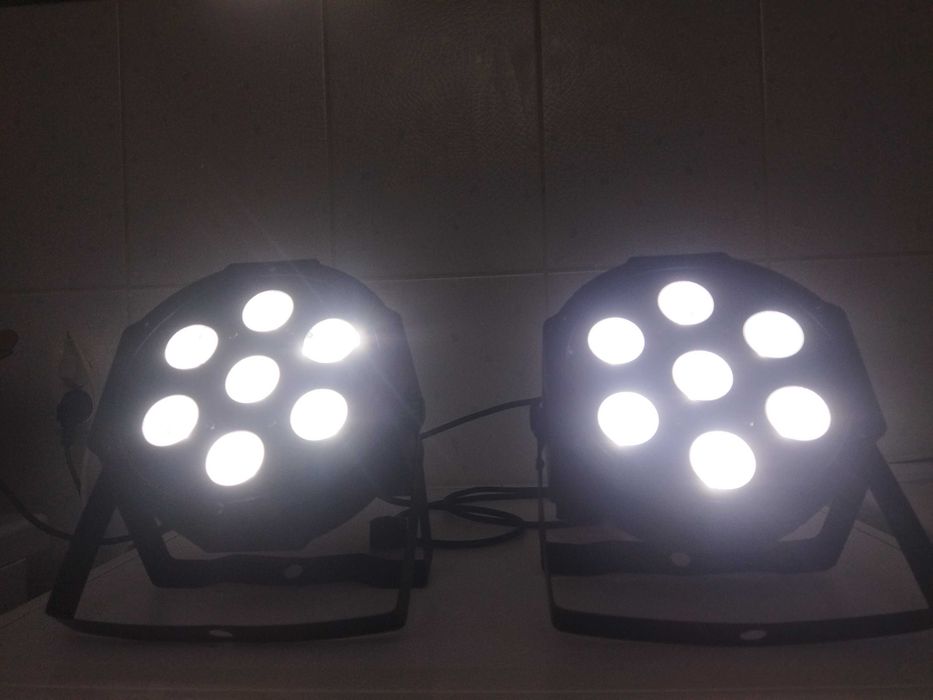 2x Flash-Butrym LED PAR 56 7x10W RGBW 4in1