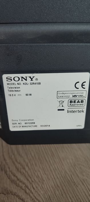 Nowe podświetlenie LED  Sony bravia