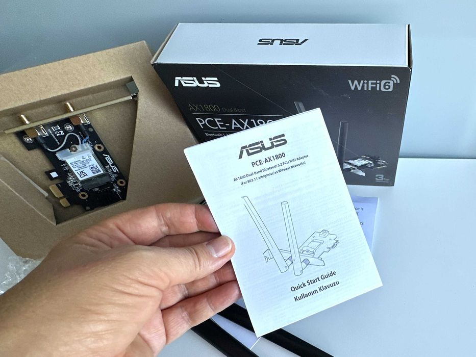 Адаптер мережі WiFi Asus PCE-AX1800