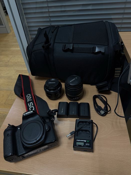 Canon 70D + Extras *LER DESCRIÇÃO*
