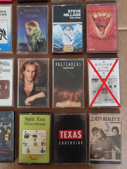 Várias Cassetes Antigas Internacionais #C03L01