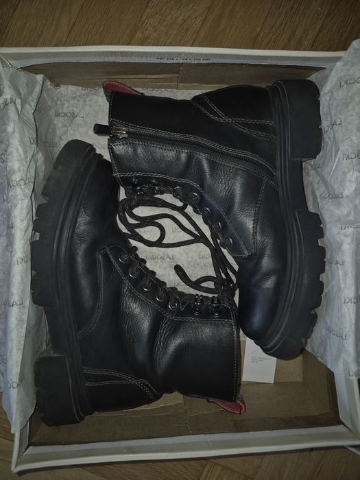 Buty zimowe Lasocki skórzane 37