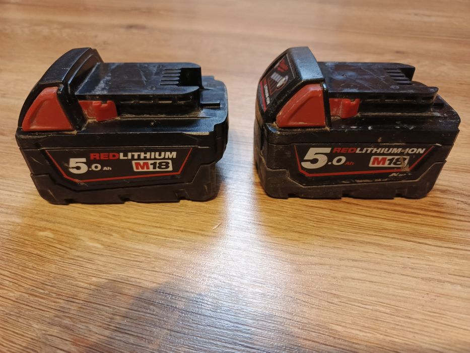 Bateria Milwaukee 2szt  5.0Ah  M18