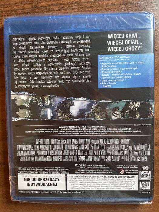 Obcy Blu-ray kolekcja