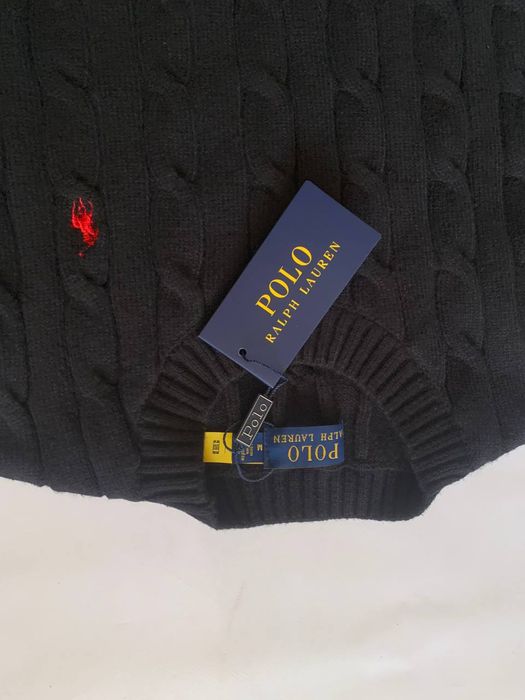 Черный свитер Polo Ralph Lauren 1:1