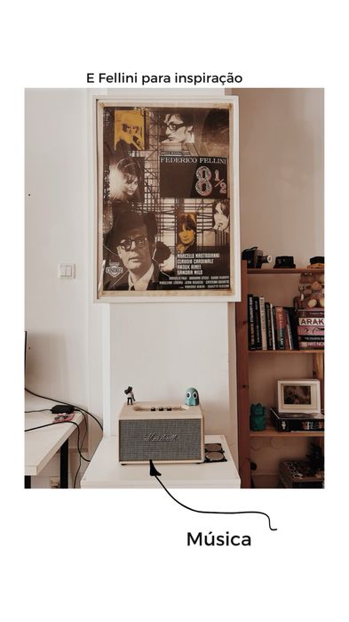 Desk on cowork / secretária em escritório partilhado