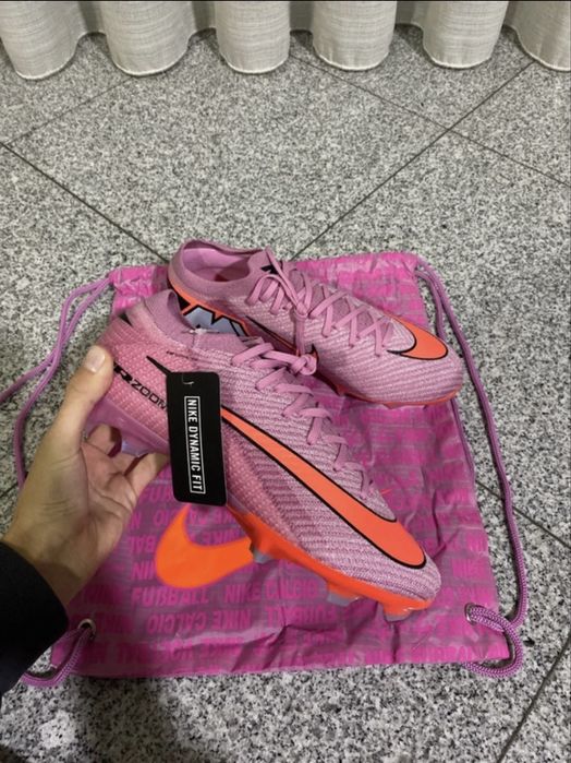 Chutieras nike mercurial vapor elite cor de rosa