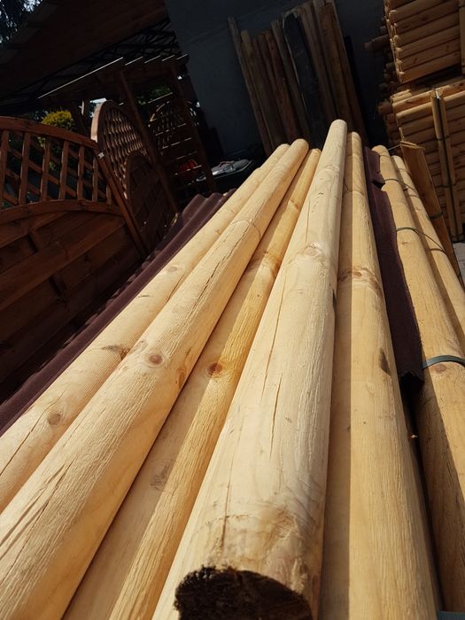 Bale walki toczone palisada kołki sztachety