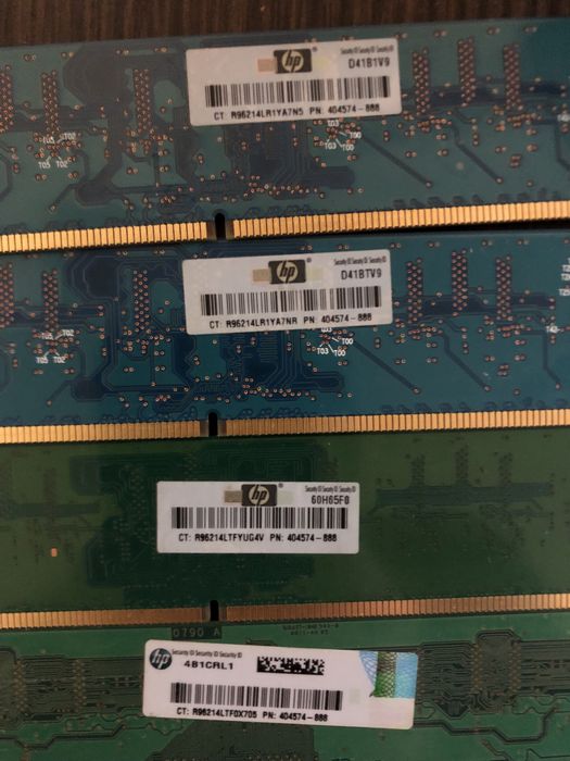 DDR2 (4gb) 4ре плажки по 1Гб