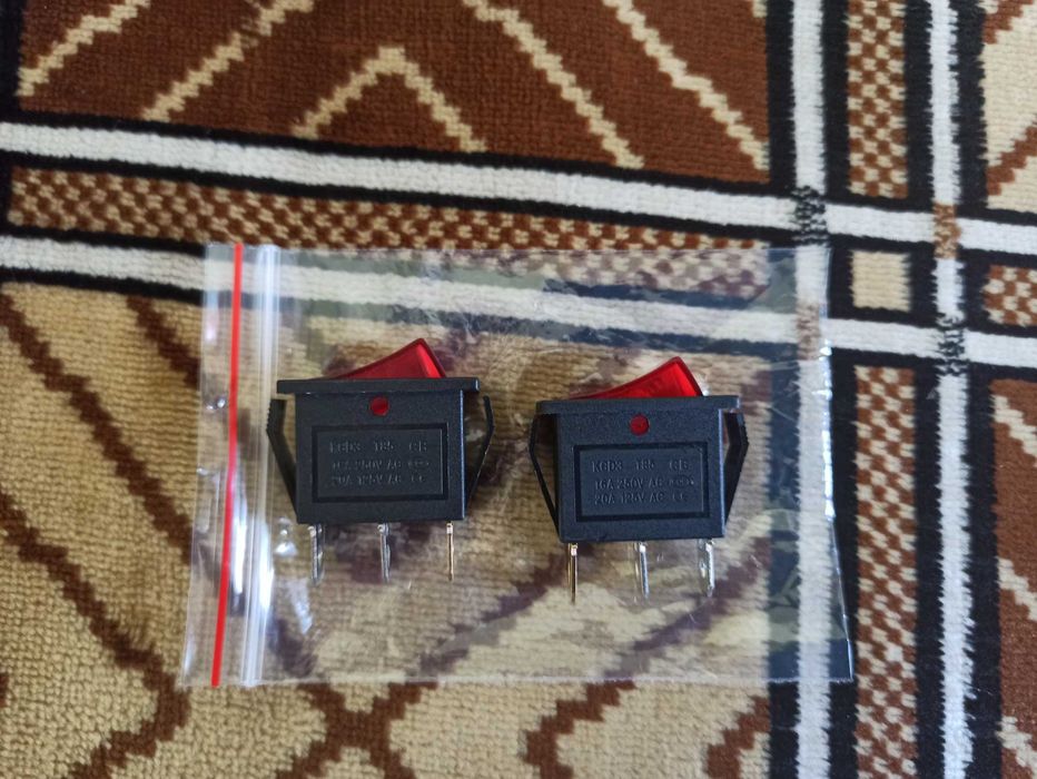 Перемикач KCD 3 з підсвіткою