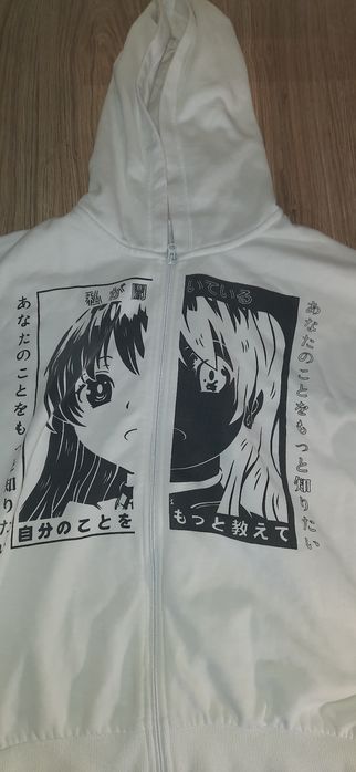 Bluza Anime kolor:biały