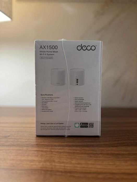 TP-Link Deco X10 Wi-Fi 6 Mesh (Pack de 2 Uni.)