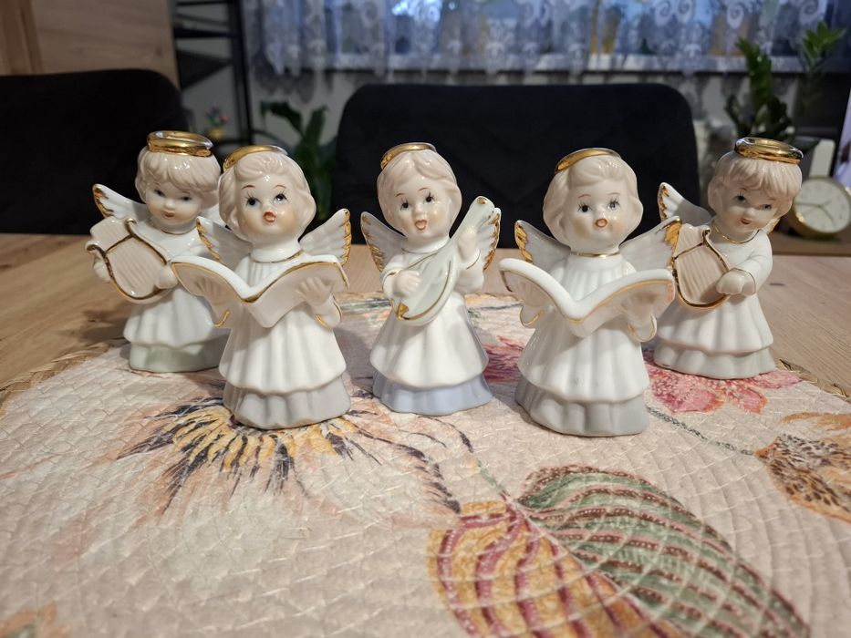 Porcelanowe aniołki