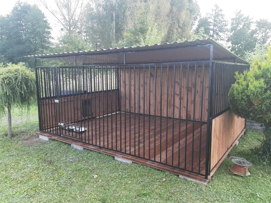 Kojec Klatka Box Zagroda Buda dla psa 3x2 Solidny Montaż Gratis