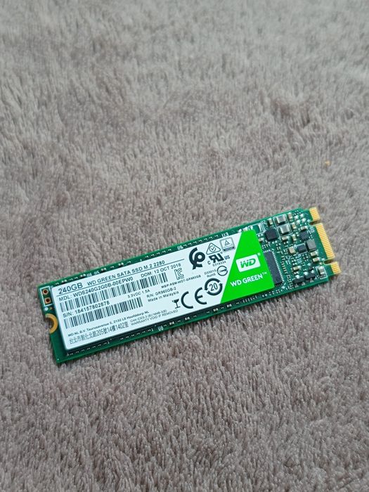 ssd 240gb - Компьютеры и комплектующие в Закарпатская область - OLX.ua