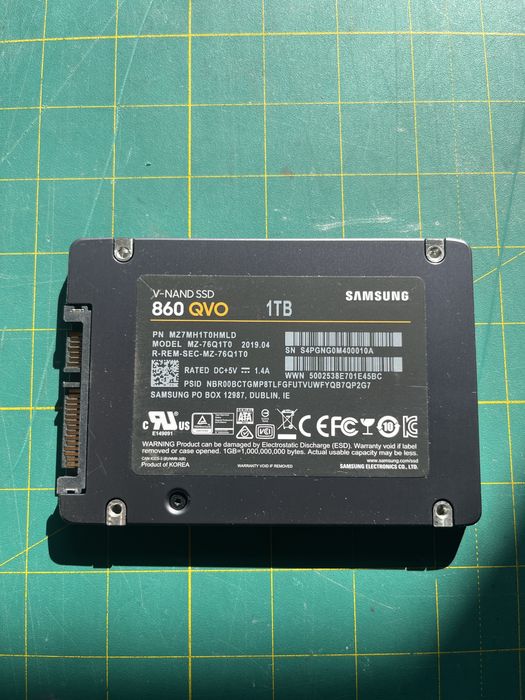 SSD Samsung 860 QVO 1TB sata