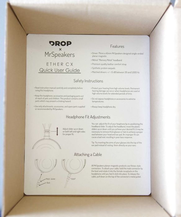 MrSpeakers Ether CX Zamknięte Planarne Carbon