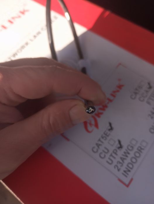 Utp сетевой кабель 305 m  4 пари 8 жил