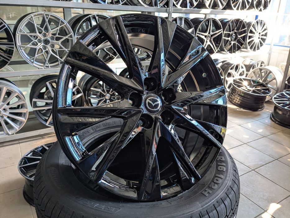диски Mazda CX-5 R19 5x114,3 черный глянец