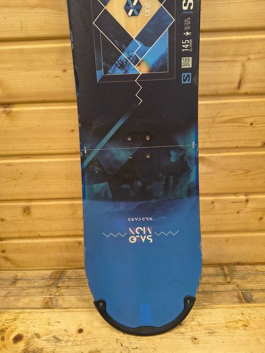 Deska snowboardowa Salomon Wild Card 145 cm + wiązania (A78)