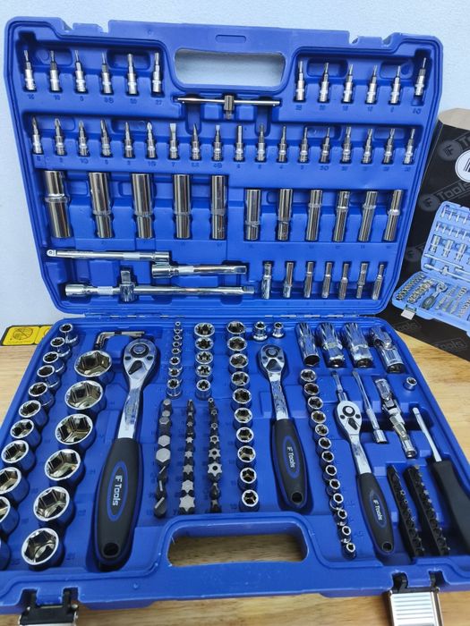 Mala de ferramentas 171pcs Chrome vanádio Ftools