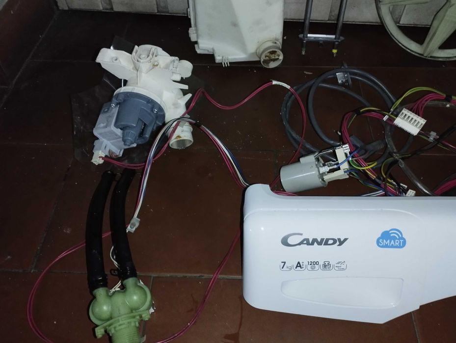 Peças máquina de lavar roupa Candy 7kg