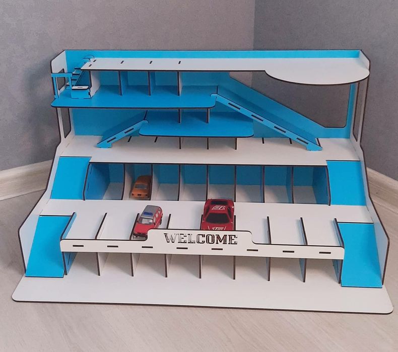 Паркінг для машинок, парковка, для хотвілс, hotwels