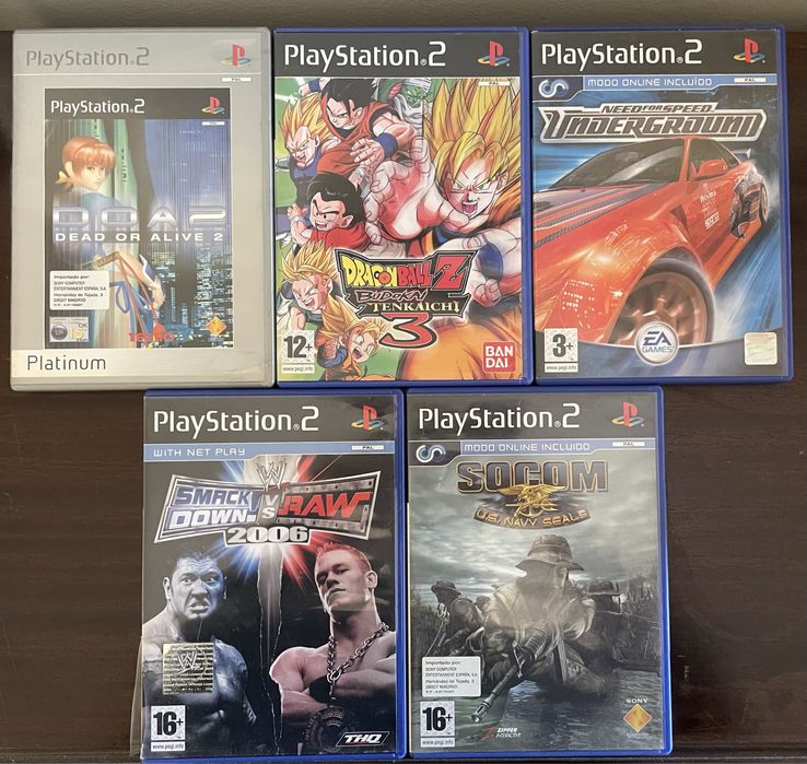 Jogos PS2 vários
