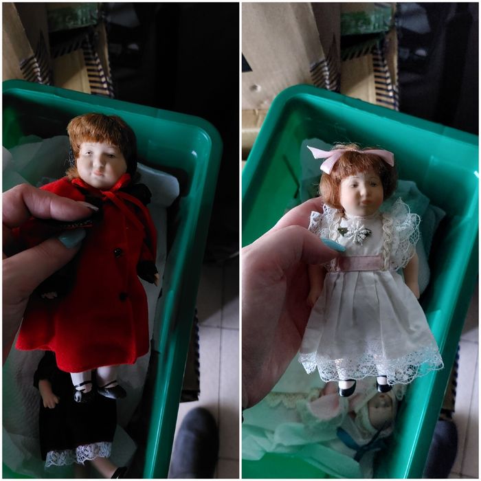 Bonecos de porcelana