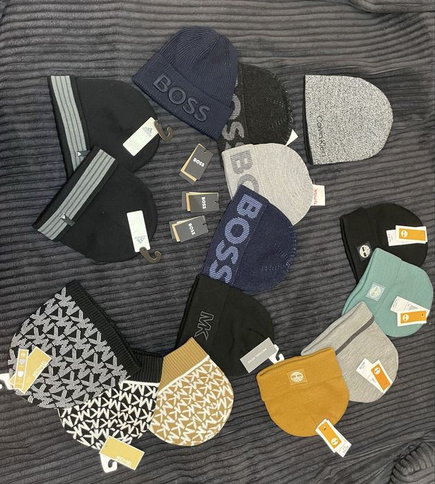 Нові шапки BOSS та інші ORIGINAL на бірках