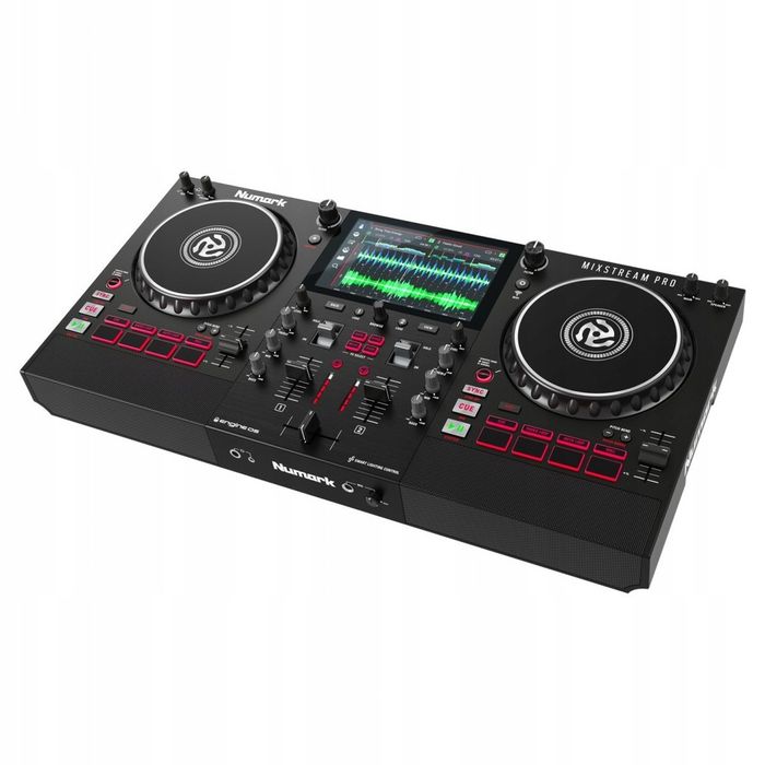 Płytka dolnych wejść/wyjść Konsola DJ Numark Mixstream Pro+