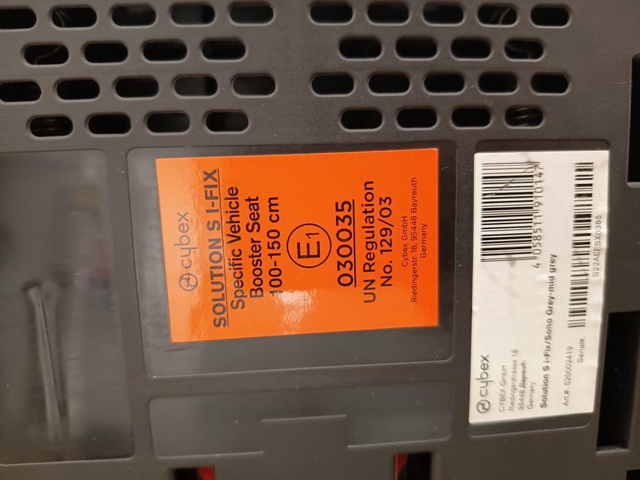 Cadeira de carro cybex solutions S I-FIX