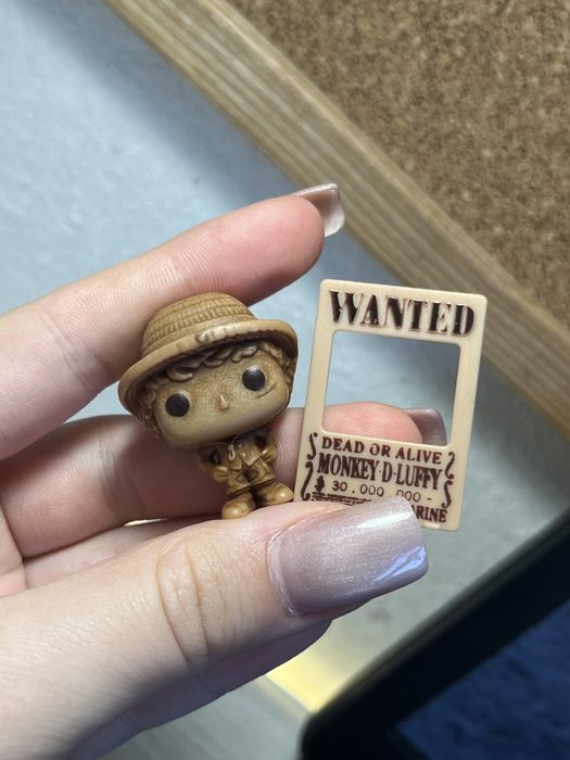 Luffy Wanted VS329 Kinder Joy One Piece Funko POP — рідкісна