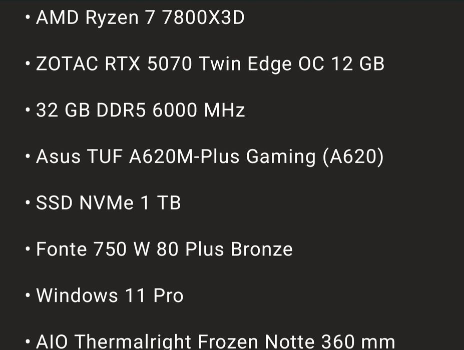 Vendo Computador Gaming