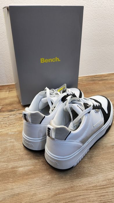 Sneakersy Bench Biało czarne, rozmiar 42 NOWE