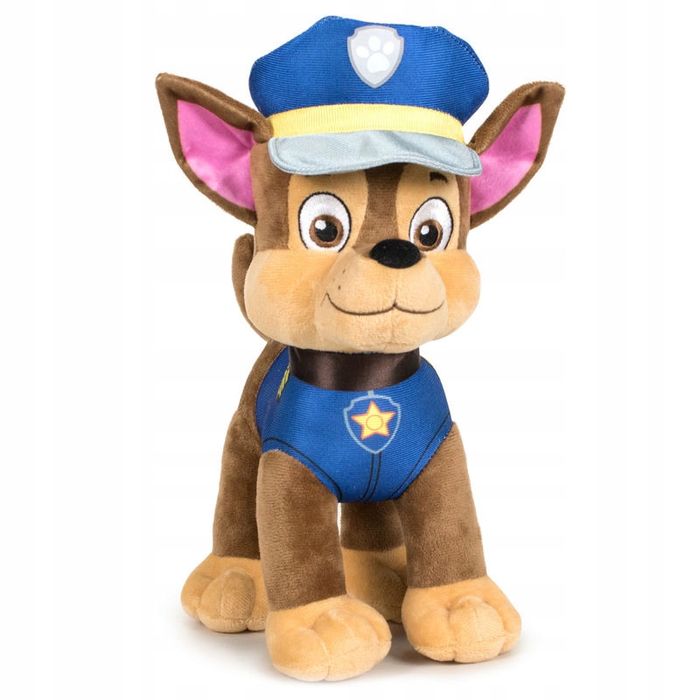 Psi Patrol Maskotka Przytulanka Pluszak Chase 28 Cm