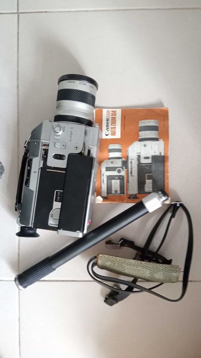 Câmera Canon Auto Zoom 814 Super 8 - Excelente Estado + Outfit Completo