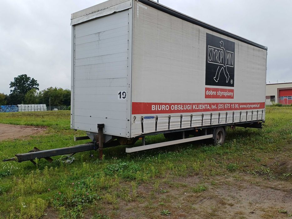 Przyczepa firanka Gniotpol 8,1 x2,5x3,1