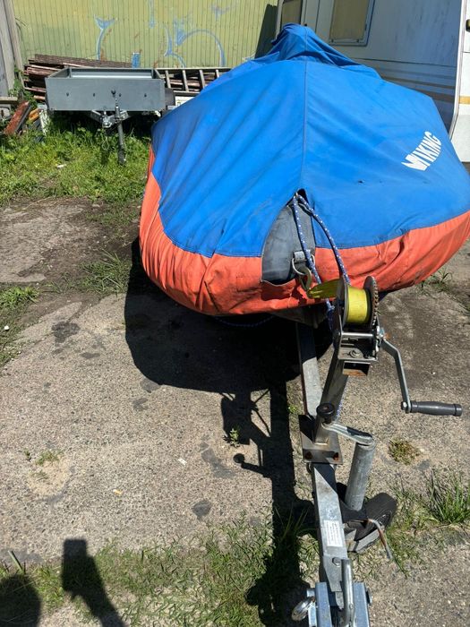 Ponton Wiking z Silnikiem Johnson (przyczepka)