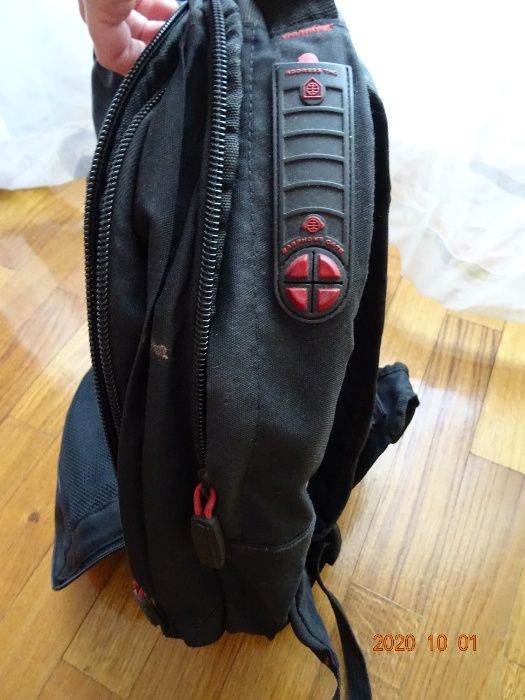 Mochila Samsonite TrunkGo Preto/vermelho p computador