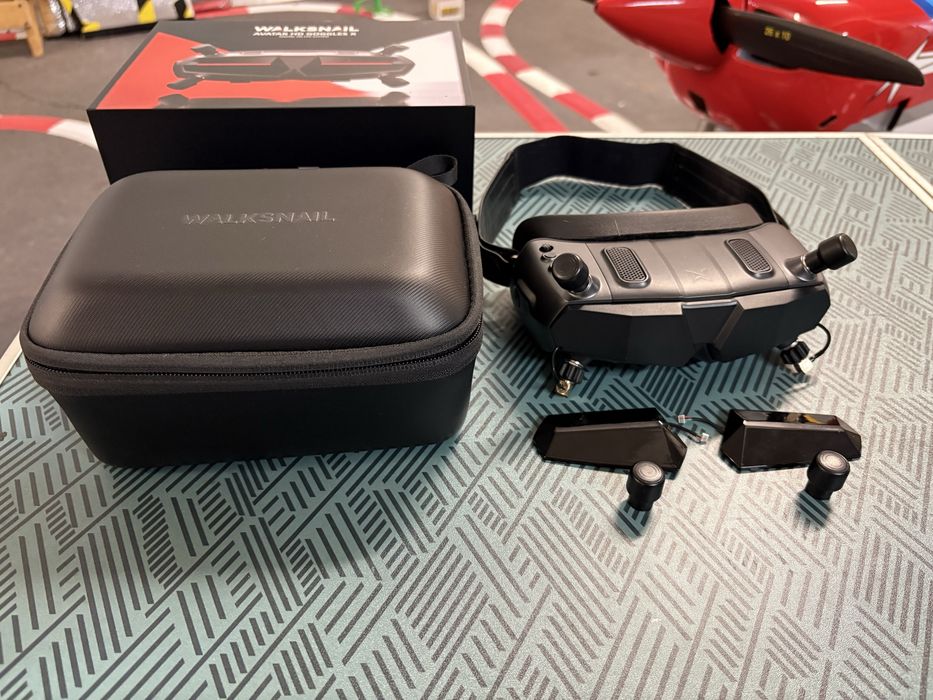 Gogle FPV Walksnail Avatar HD + anteny panelowe
