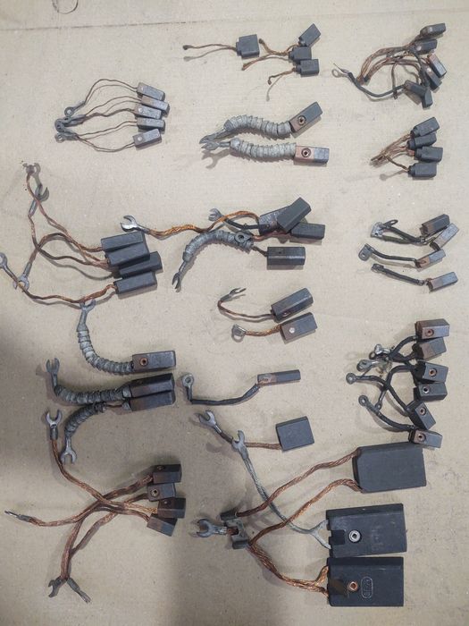 Мідно-графітові, графітові щітки