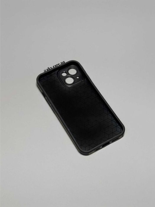 Зелений силіконовий чохол вельвет еко-замш з логотипом на айфон iPhone