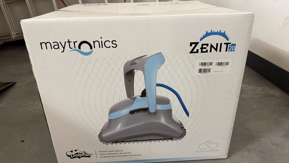 Robot de Piscina Dolphin Zenit 20 (Maytronics) – Como Novo!