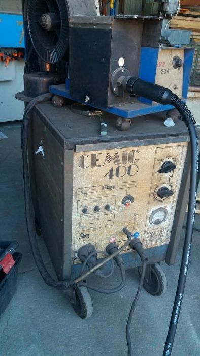 Maquina de soldar semiautomatica 400