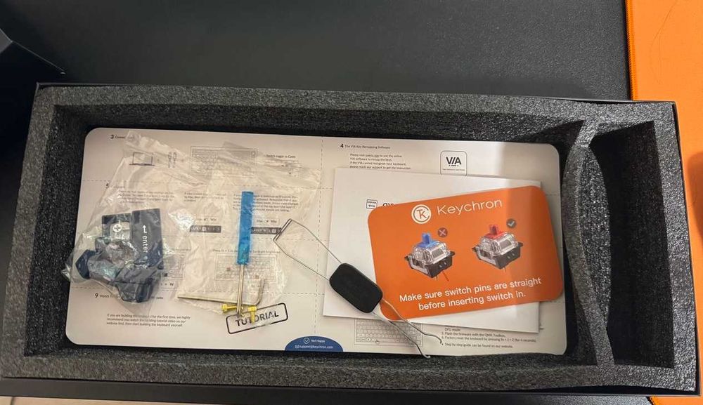 Клавиатура Keychron V1 Max 84 (Jupiter Banana Knob)