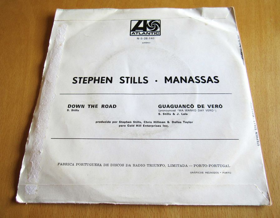 Stephen Stills, Manassas, Single, Edição PT